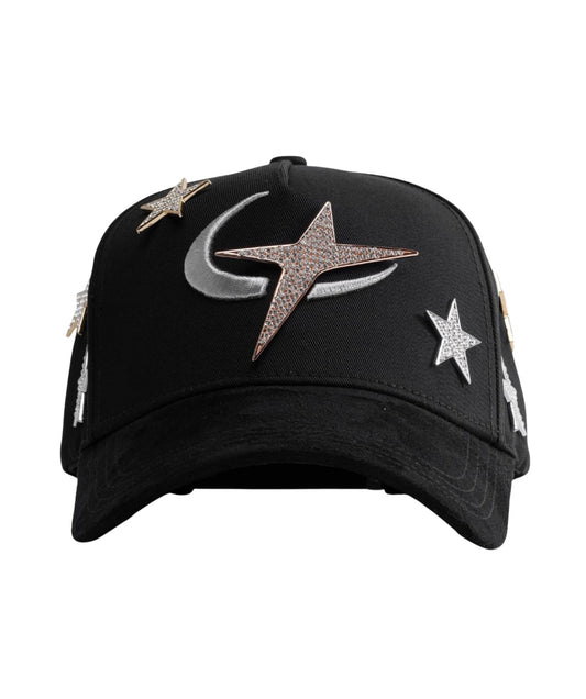Gorra Barbas Hats x CT "GALAXY CT" Oro 24K
