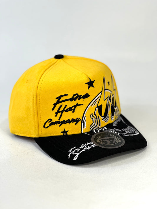 Gorra 5.7 Black Yellow
