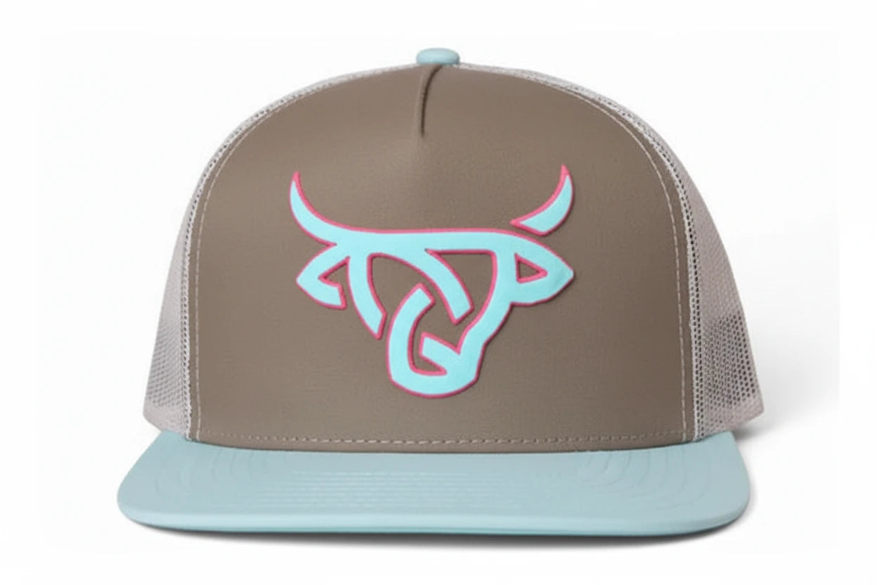 Gorra Lostcalf Blue Crema