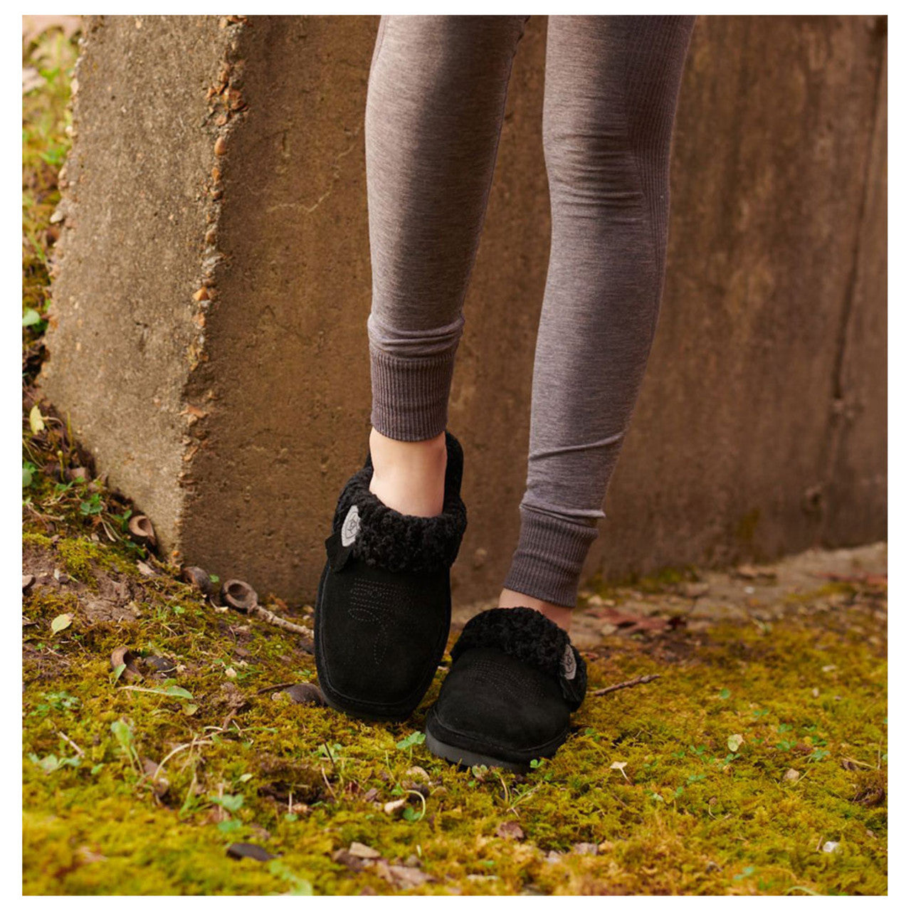 Pantuflas Ariat Jacki Negras