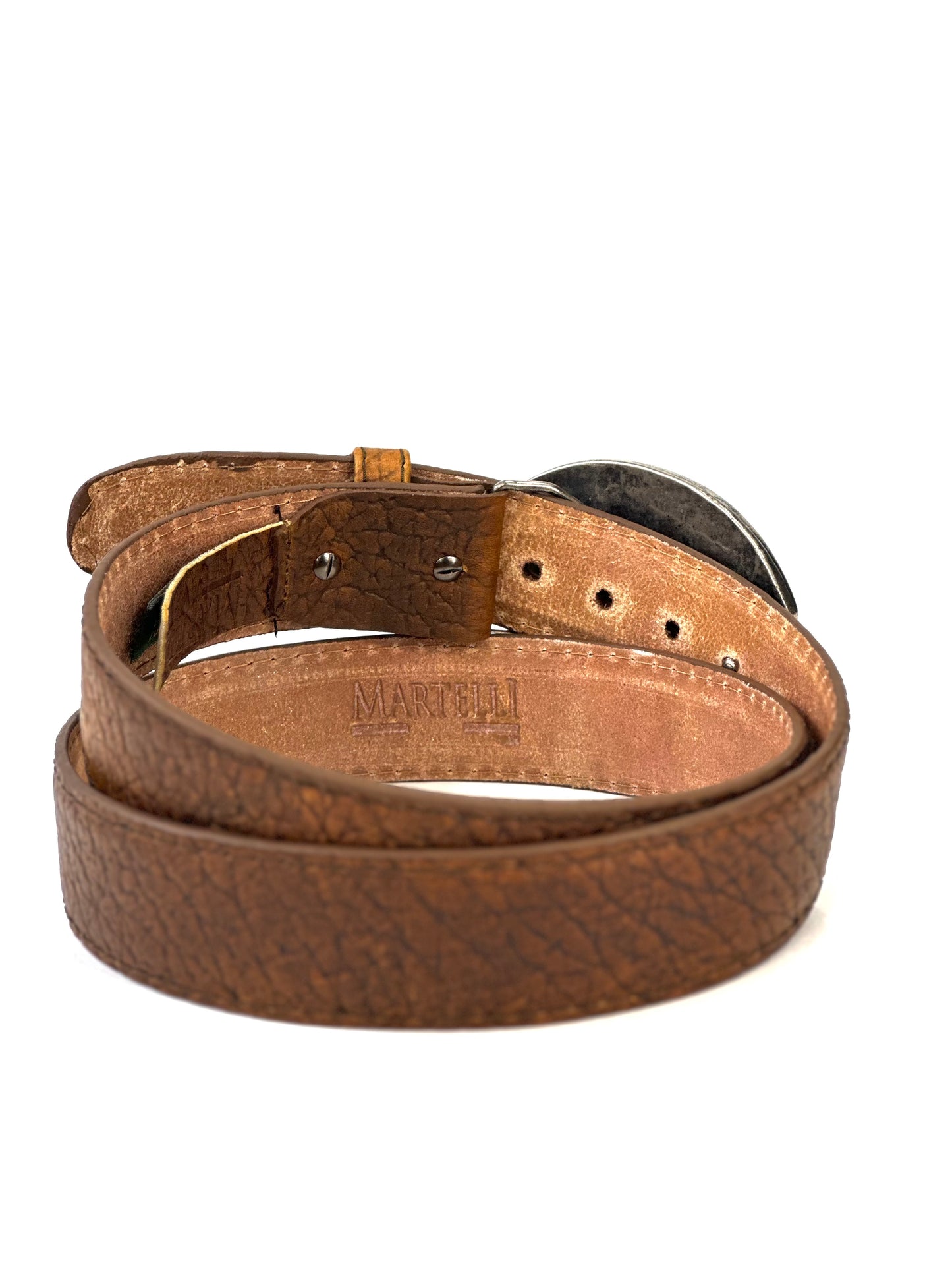 Cinturón Martelli Lizard Café