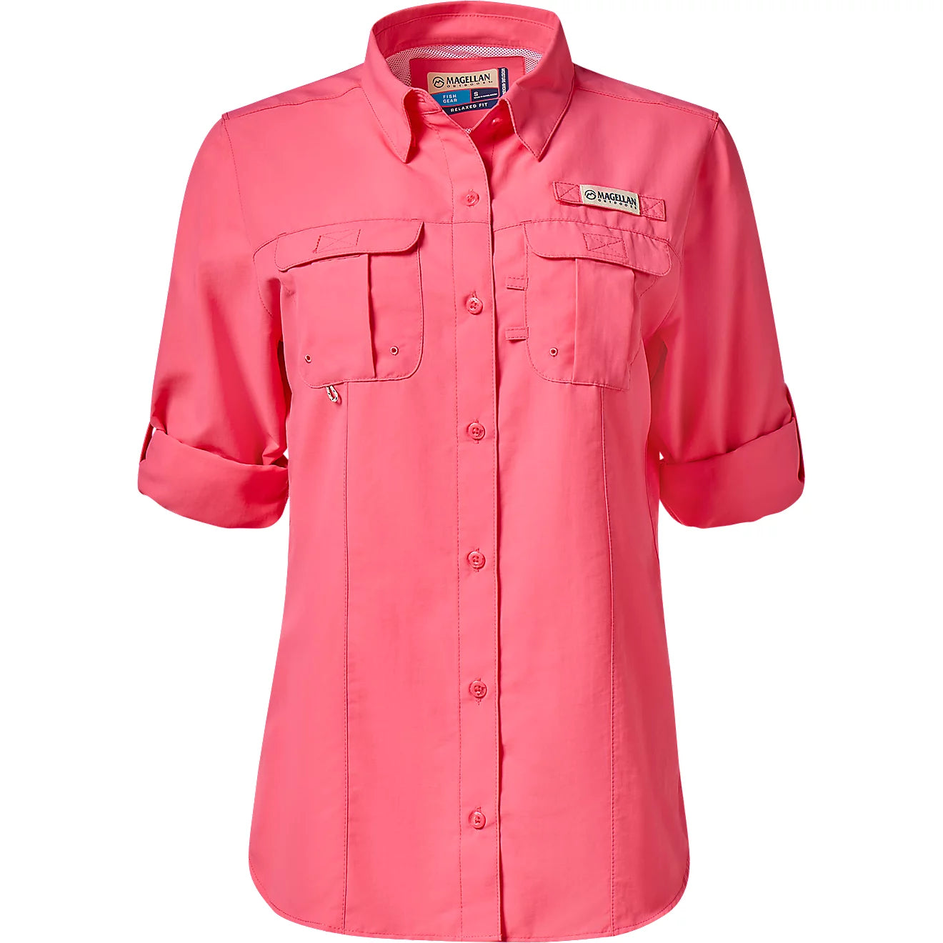 Camisa Magellan Manga Larga Dama Pink