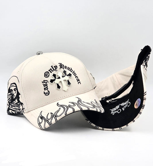 Gorra Cash Only Cruces White