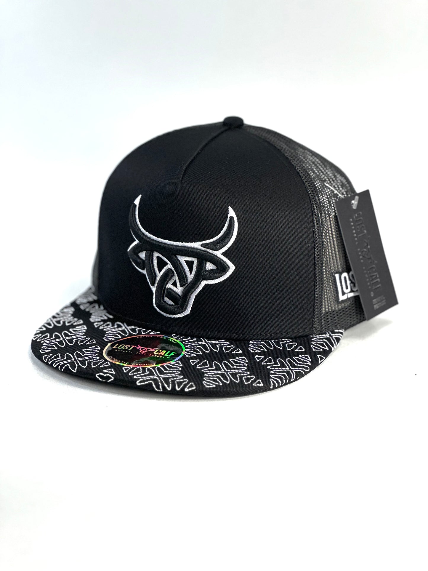 Gorra Lostcalf Black Bordada