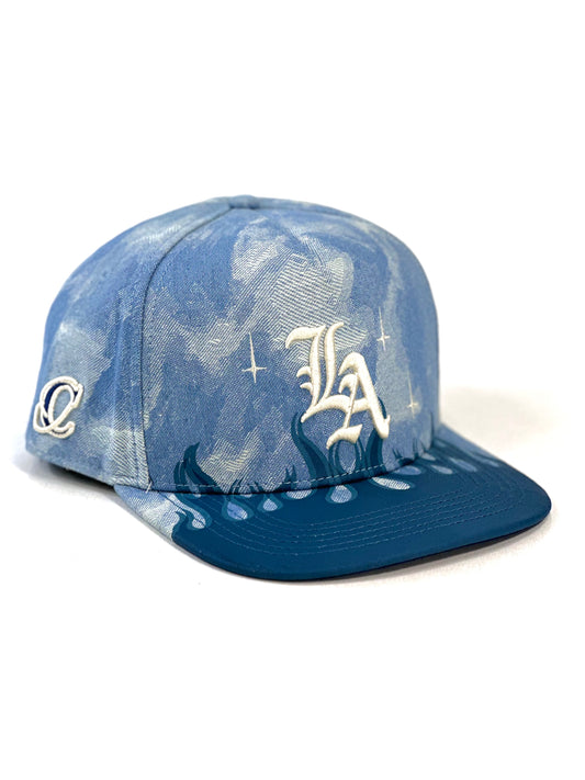 Gorra Cash Only LA Denim Plana