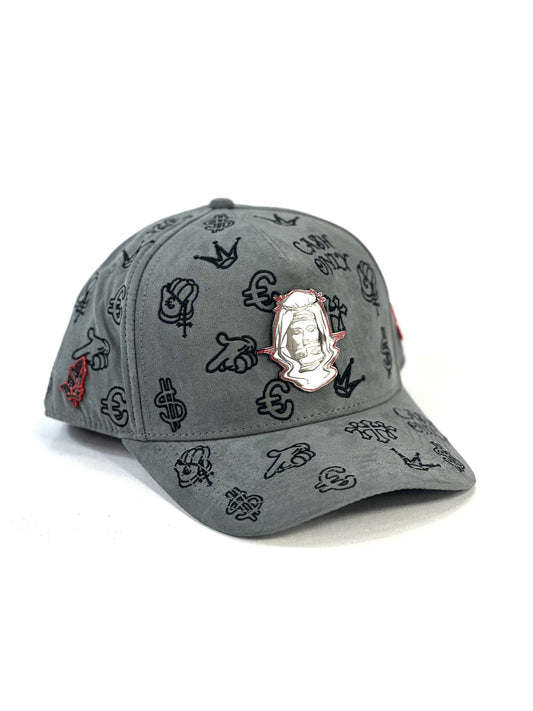 Gorra Cash Only Pray In Gray Curva