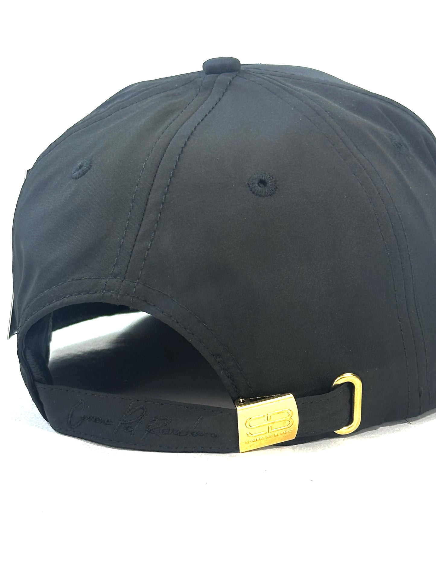 Gorra Sombrero Blanco Jinete Negro