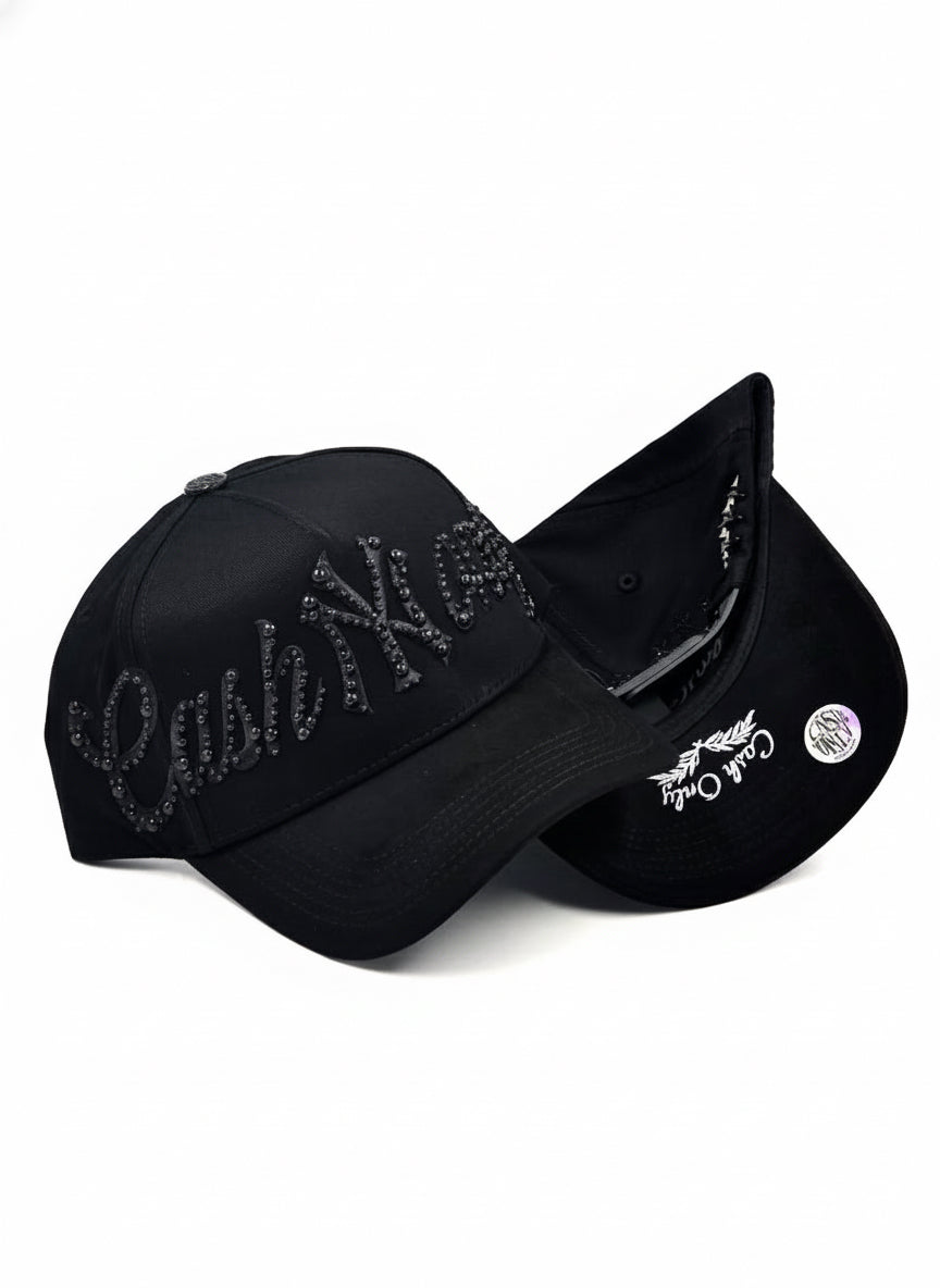 Gorra Cash Only Ny Full Black