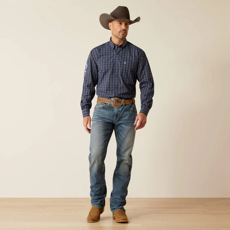 Camisa ARIAT Team Logo Classic Fit Shirt Caballero