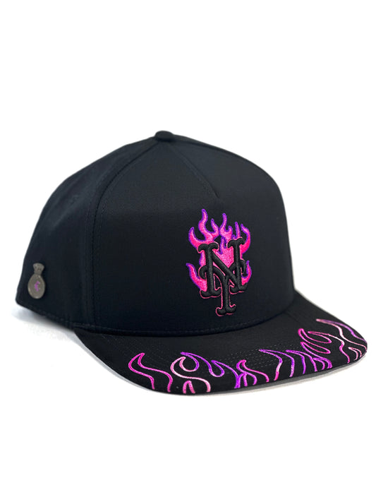 Gorra Cash Only New York In Flames Plana