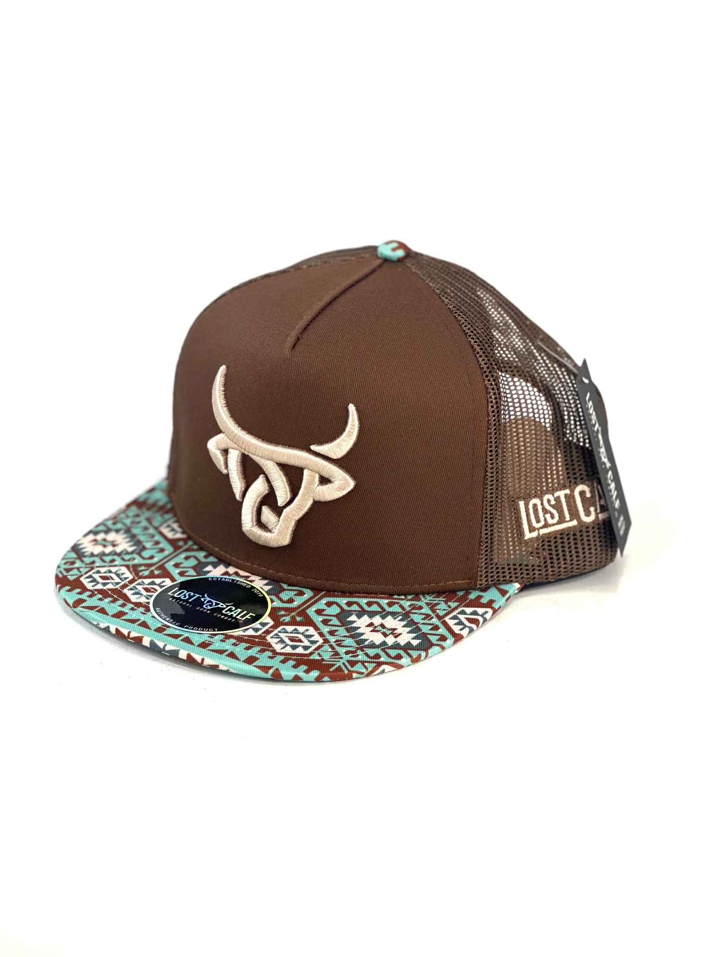 Gorra Lostcalf café navajo 01