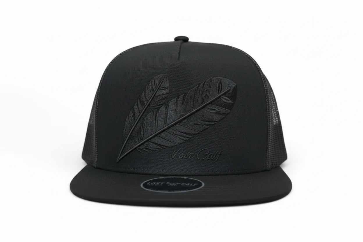 Gorra Lostcalf Plumas Black