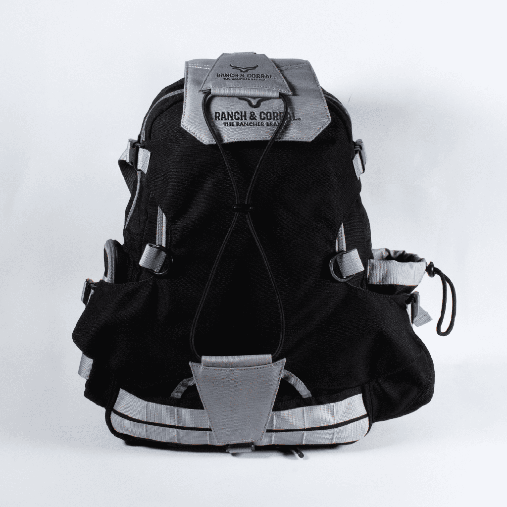 Mochila Vaquera Ranch & Corral Black / Grey