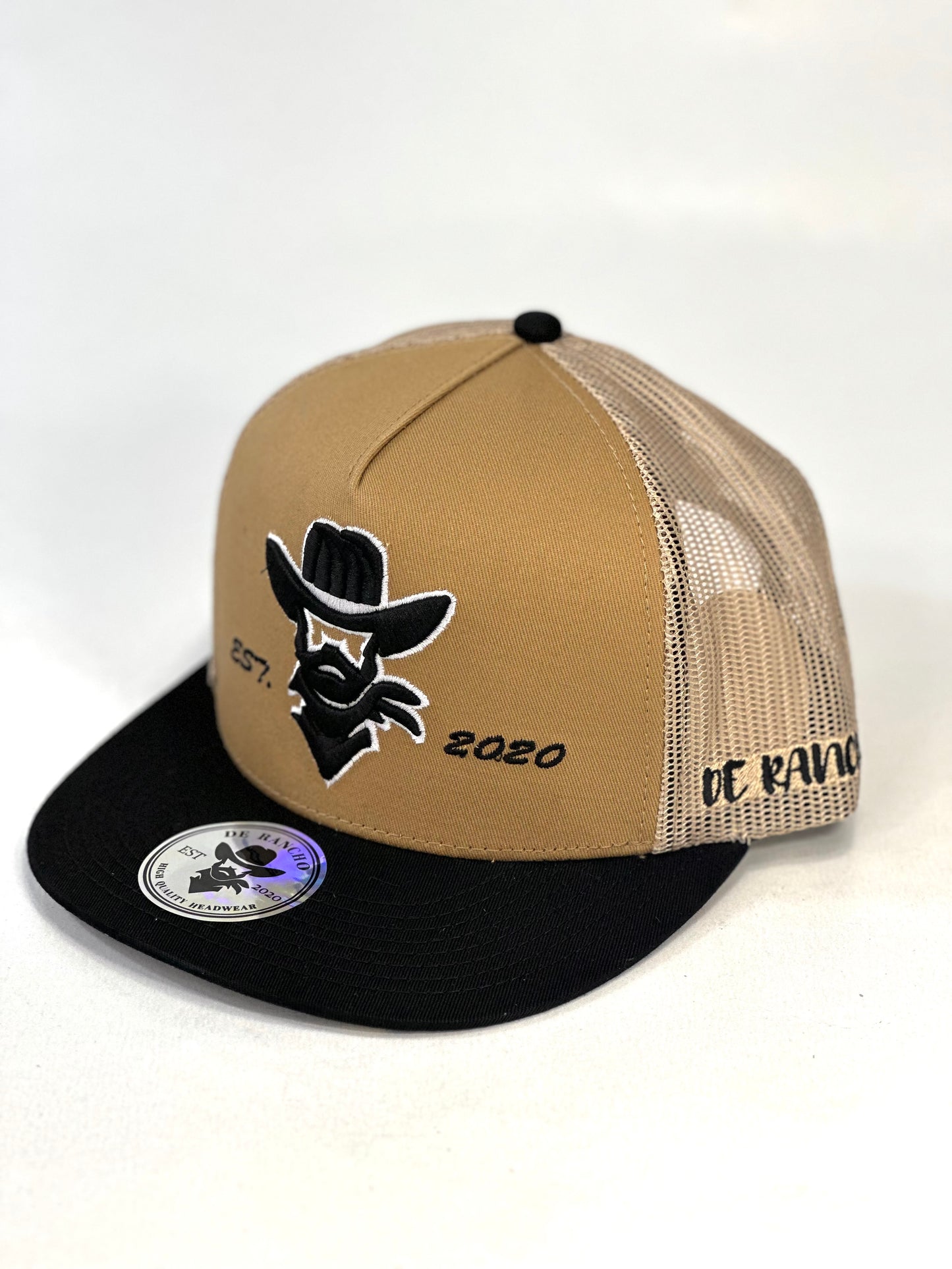 Gorra De Rancho Vaquero Crema