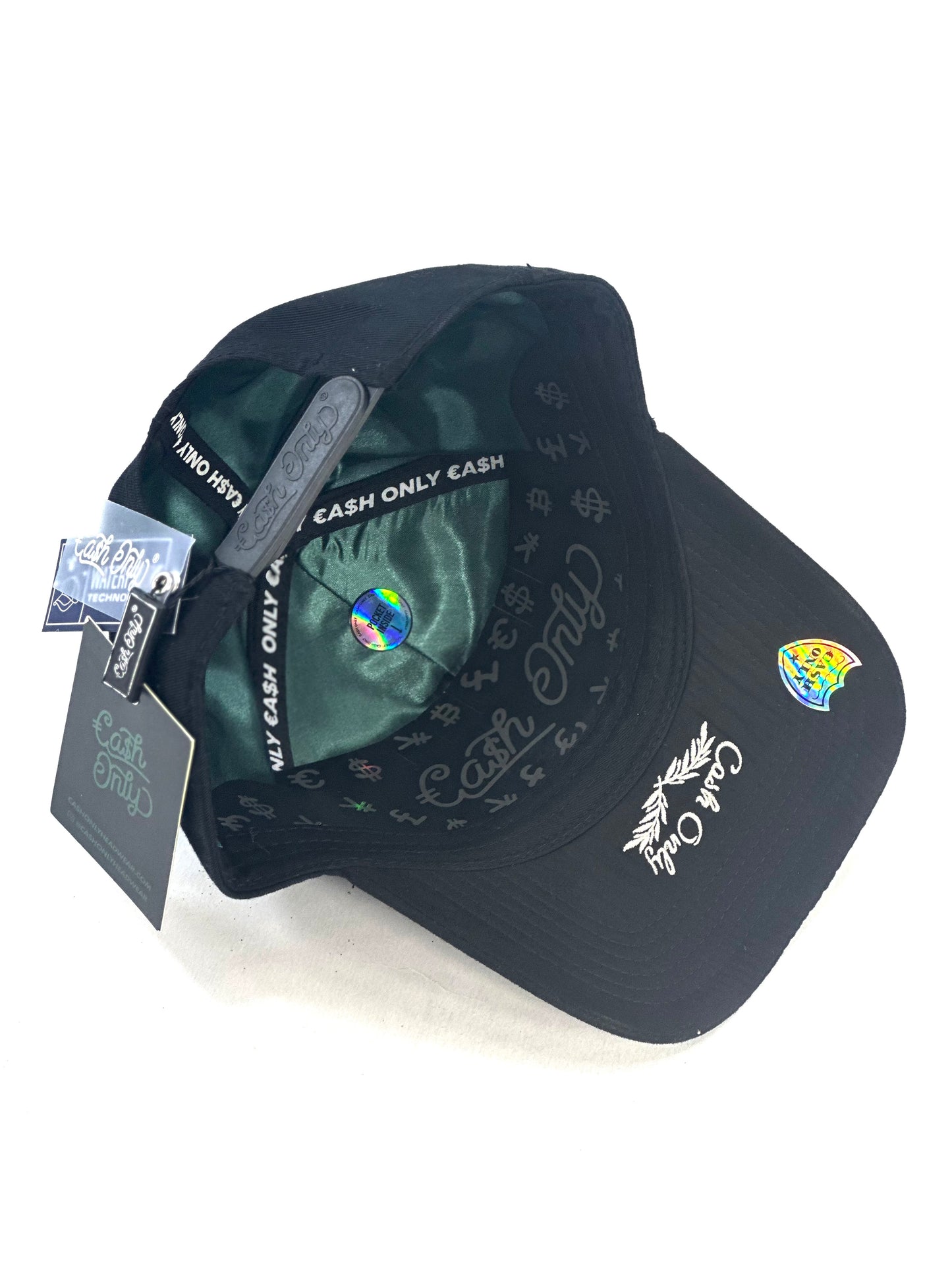 Gorra Cash Only Rich Black