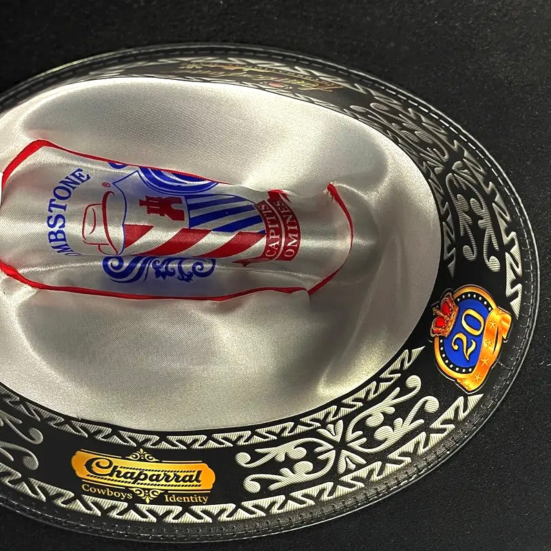 Texana Tombstone Chaparral 20 Estrellas Negra