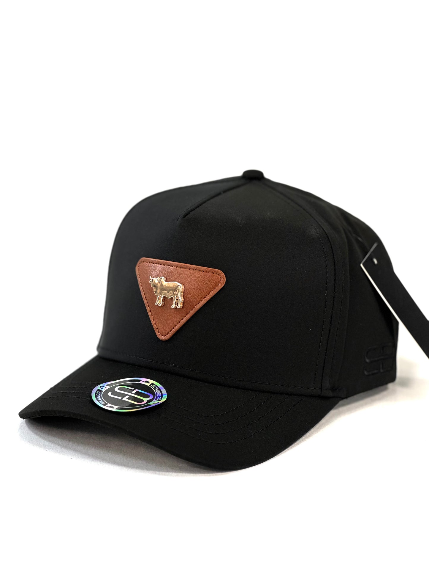 Gorra Sombrero Blanco Toro Negro