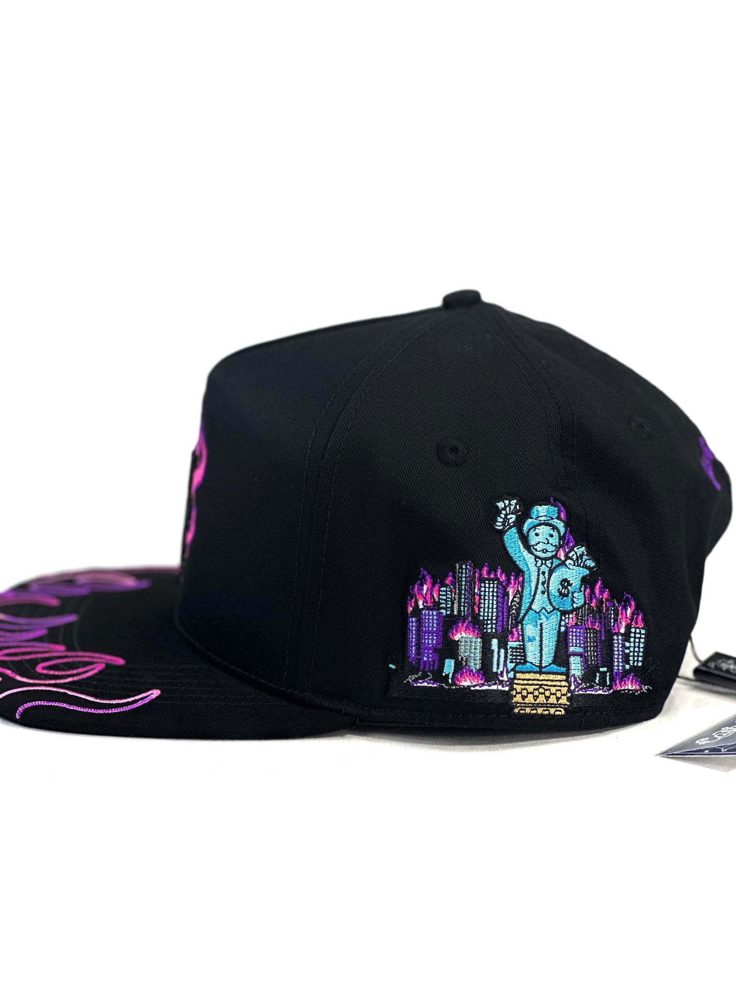 Gorra Cash Only New York In Flames Plana