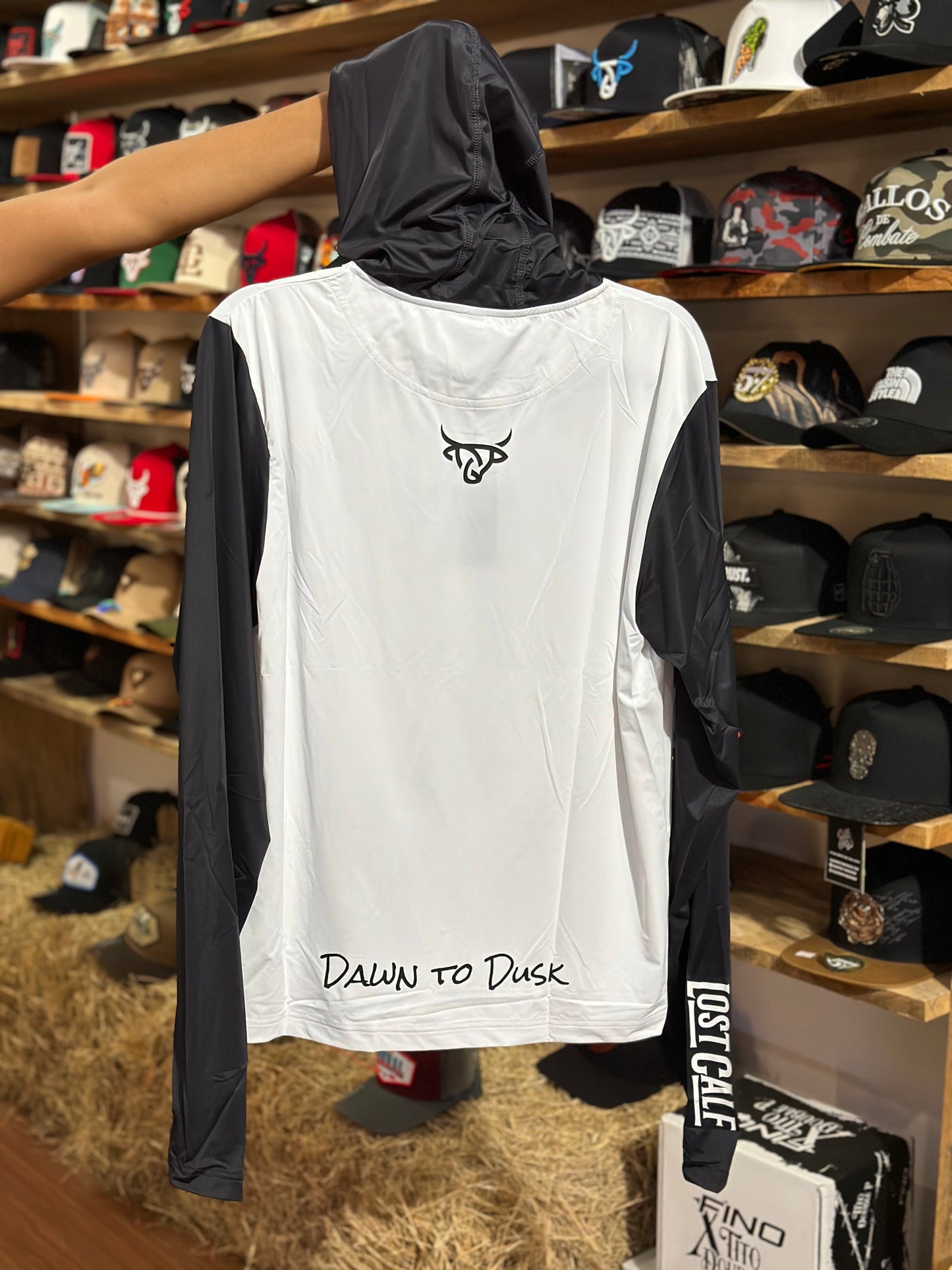 Sudadera Black/White Lostcalf
