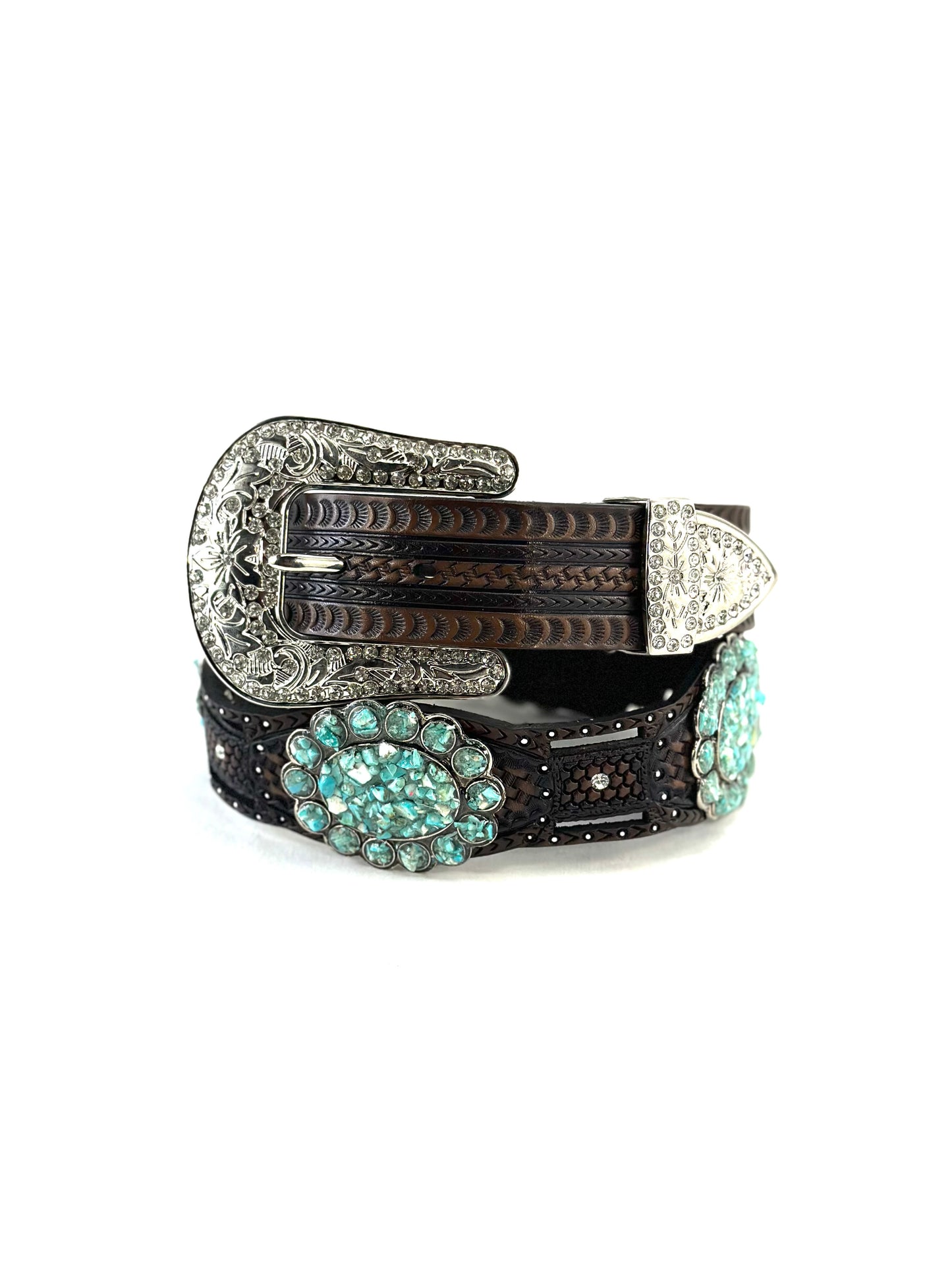 Cinturón Tony Dilaz Dama Chocolate 005