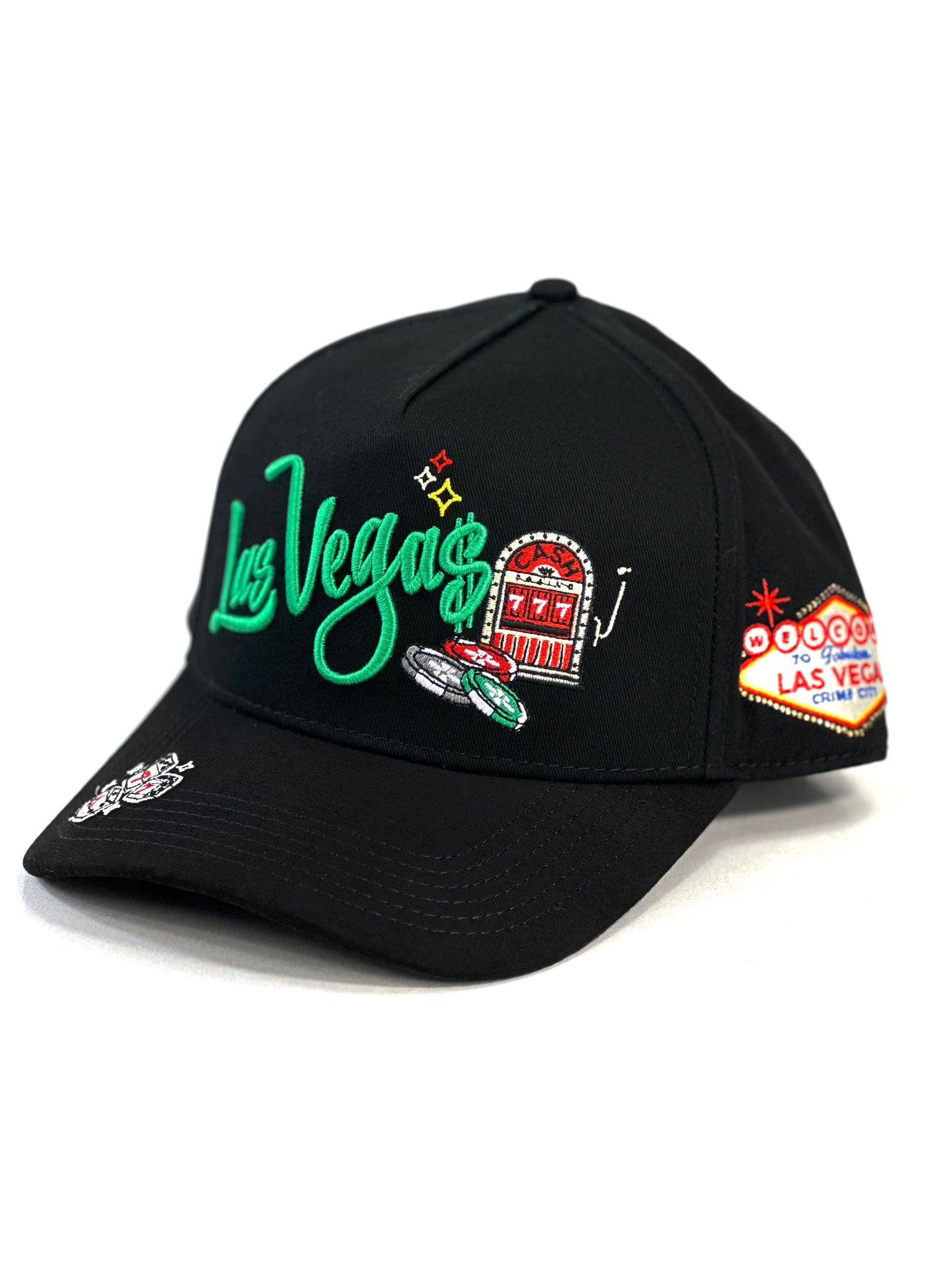 Gorra Cash Only Welcome To Las Vegas Curva