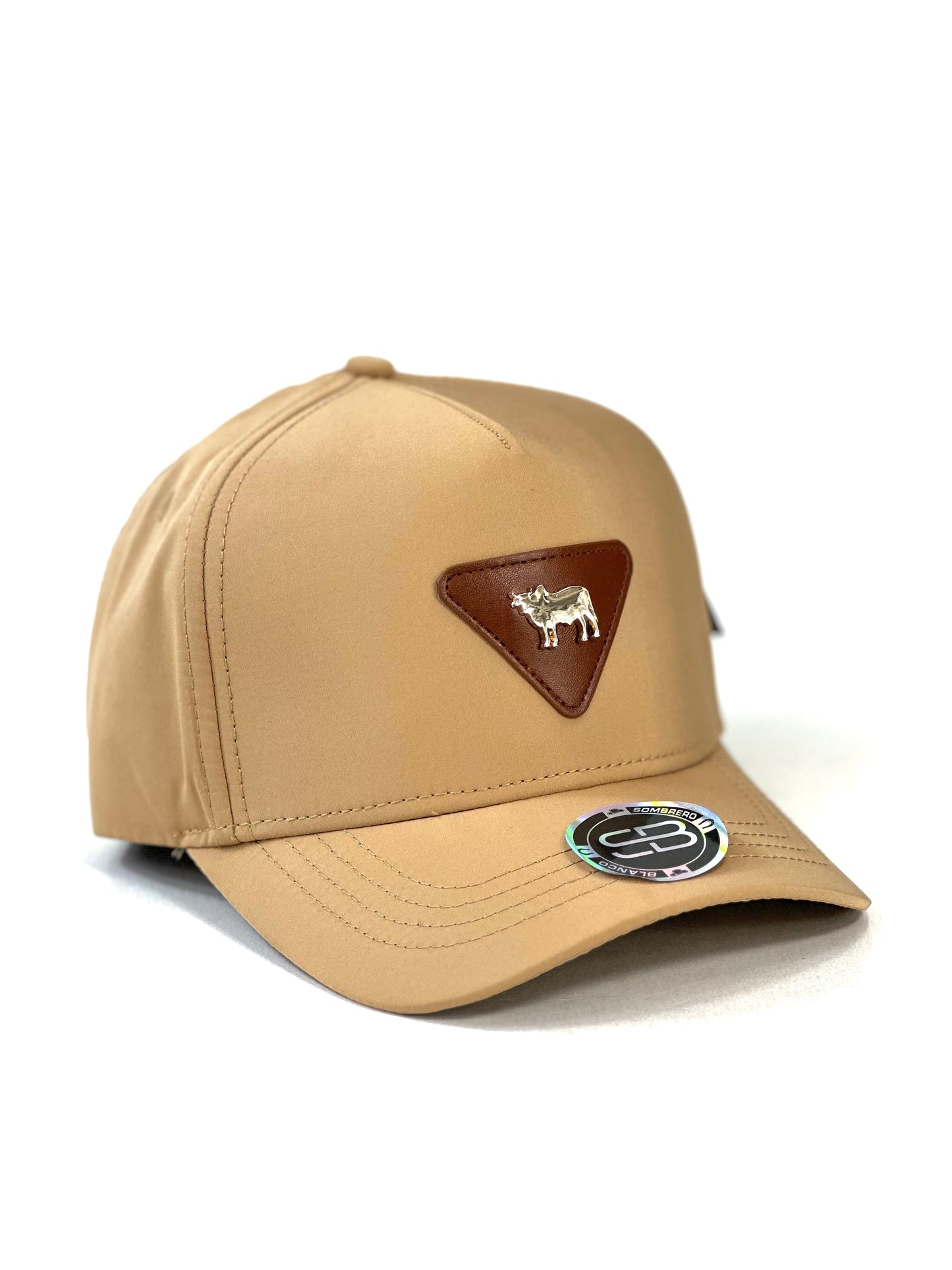 Gorra Sombrero Blanco Toro Crema