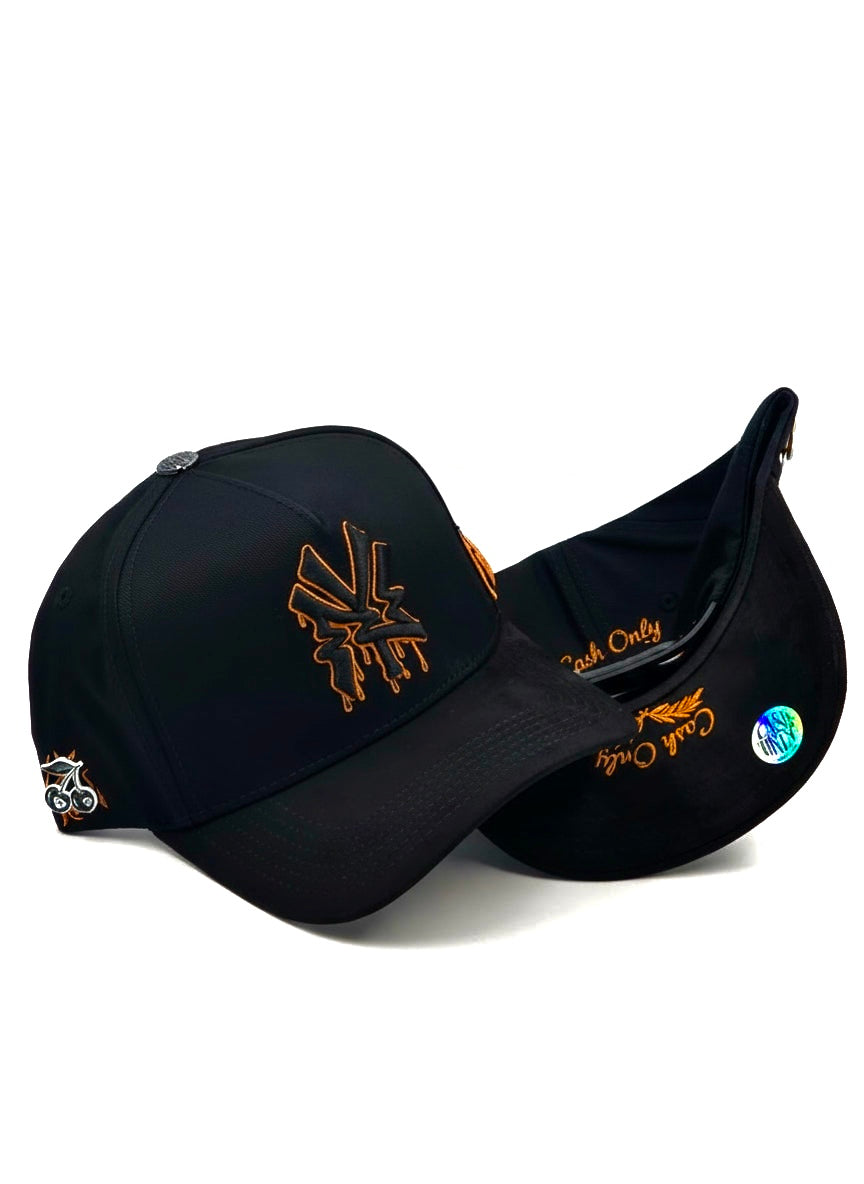 Gorra Cash Only Ny Orange