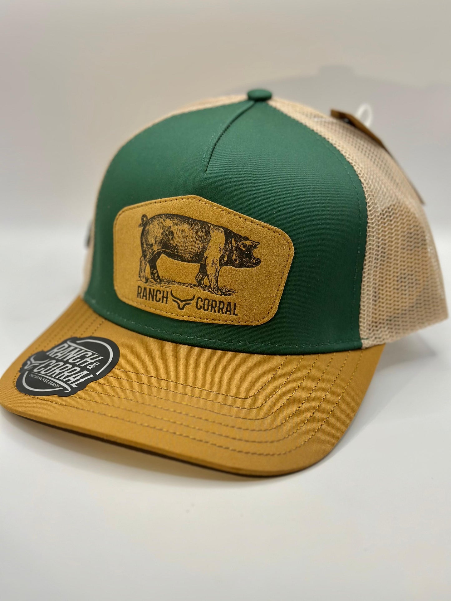 Gorra ranch & corral porcino 02