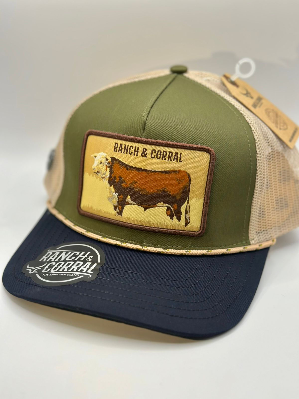 Gorra ranch corral ganadera hereford