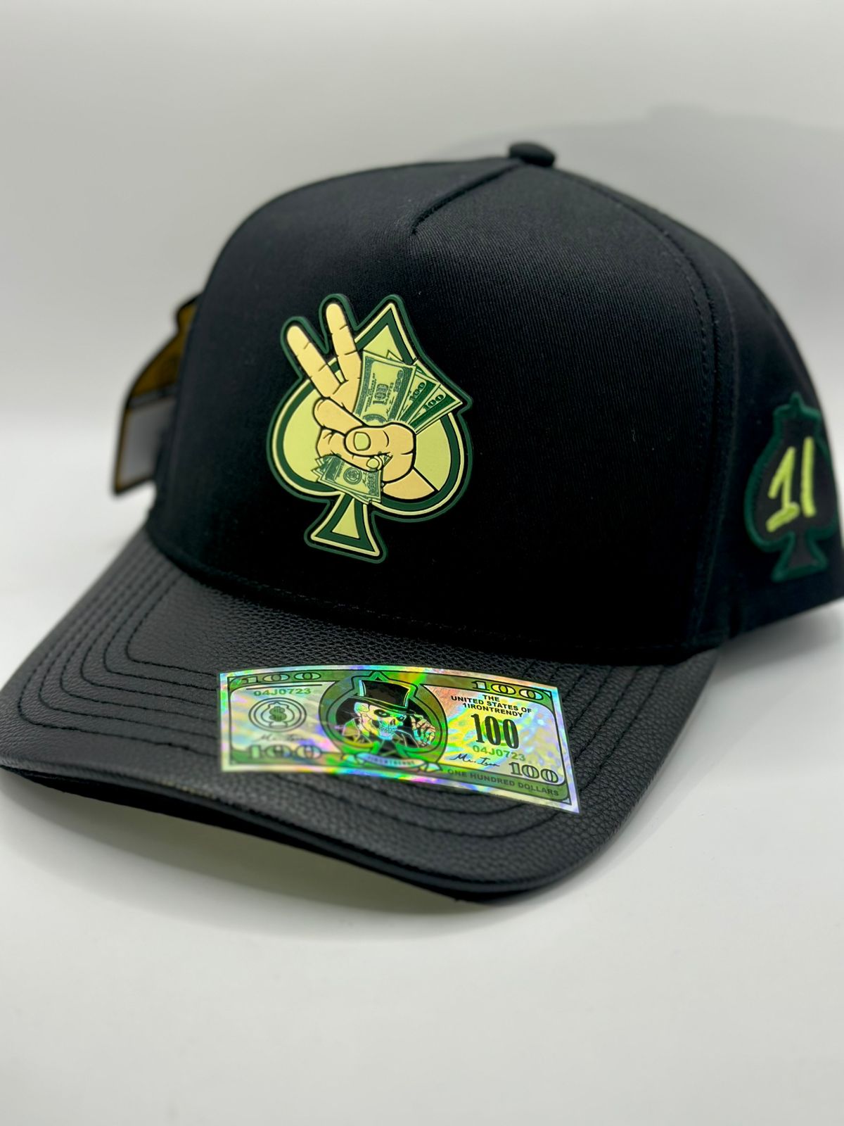 Iron trendy MR. DOLLAR BLACK