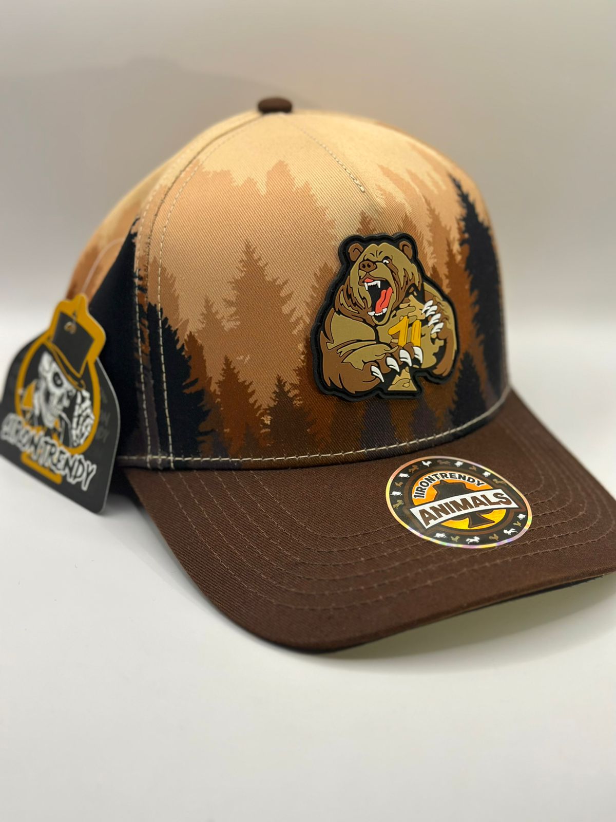 Iron trendy BIG BEAR BROWN