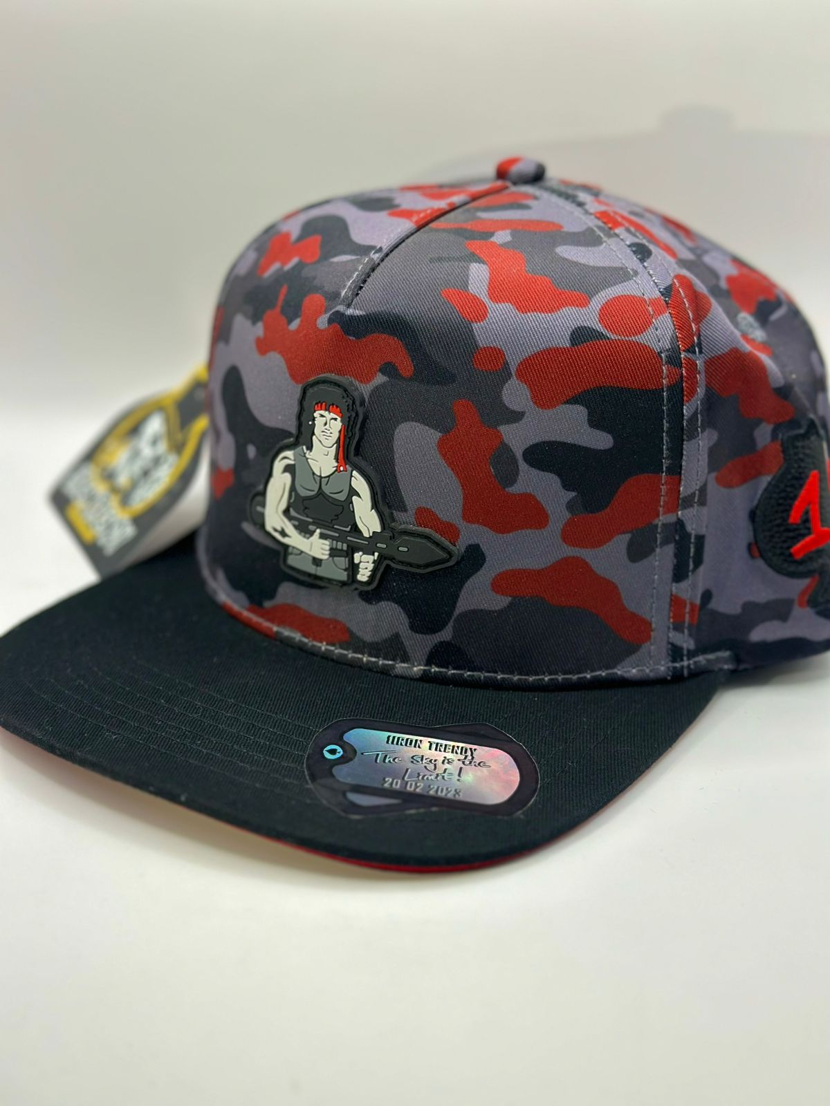 Iron trendy RAMBO CAMUFLAJE