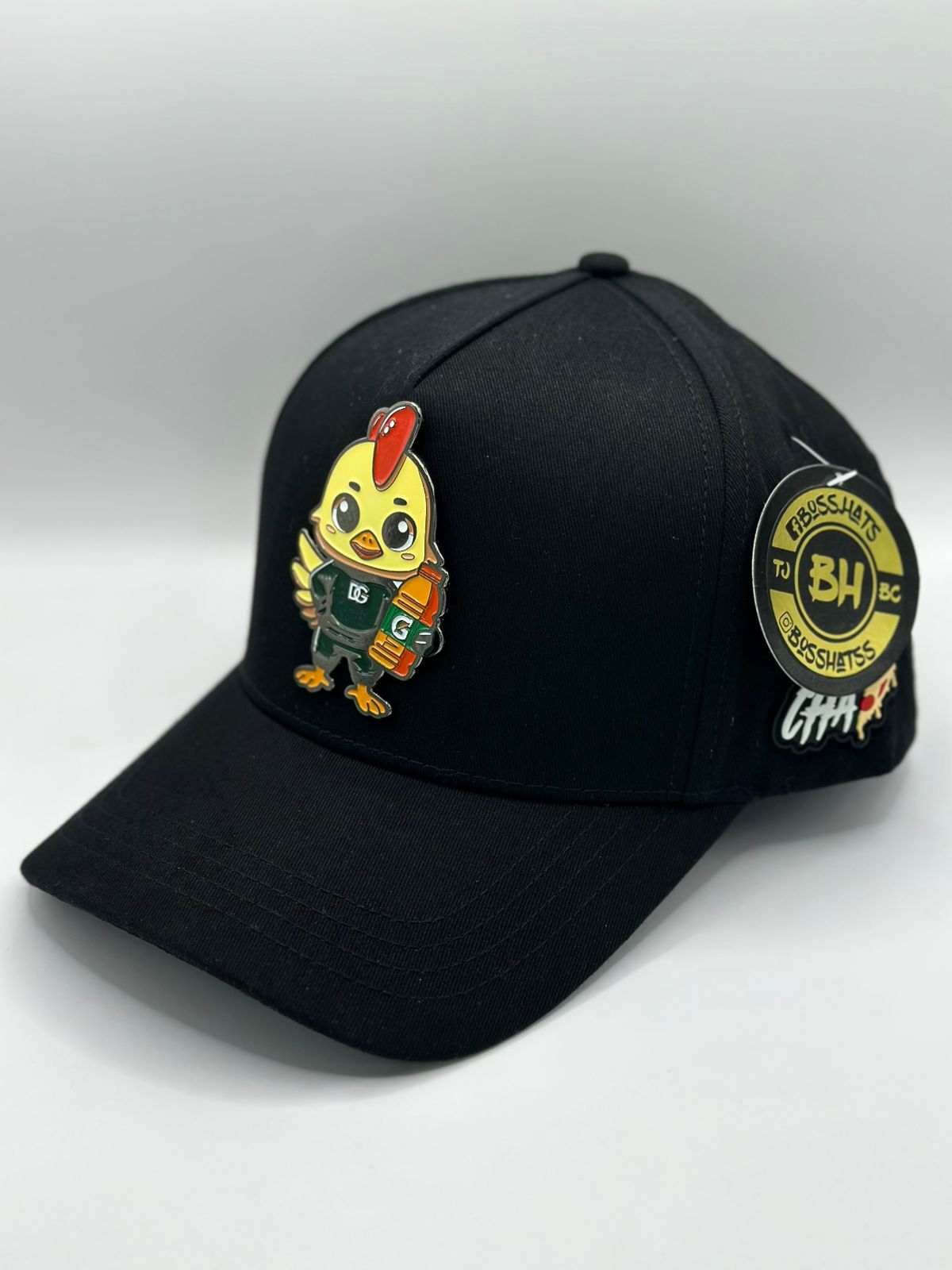 Boss hats chicken