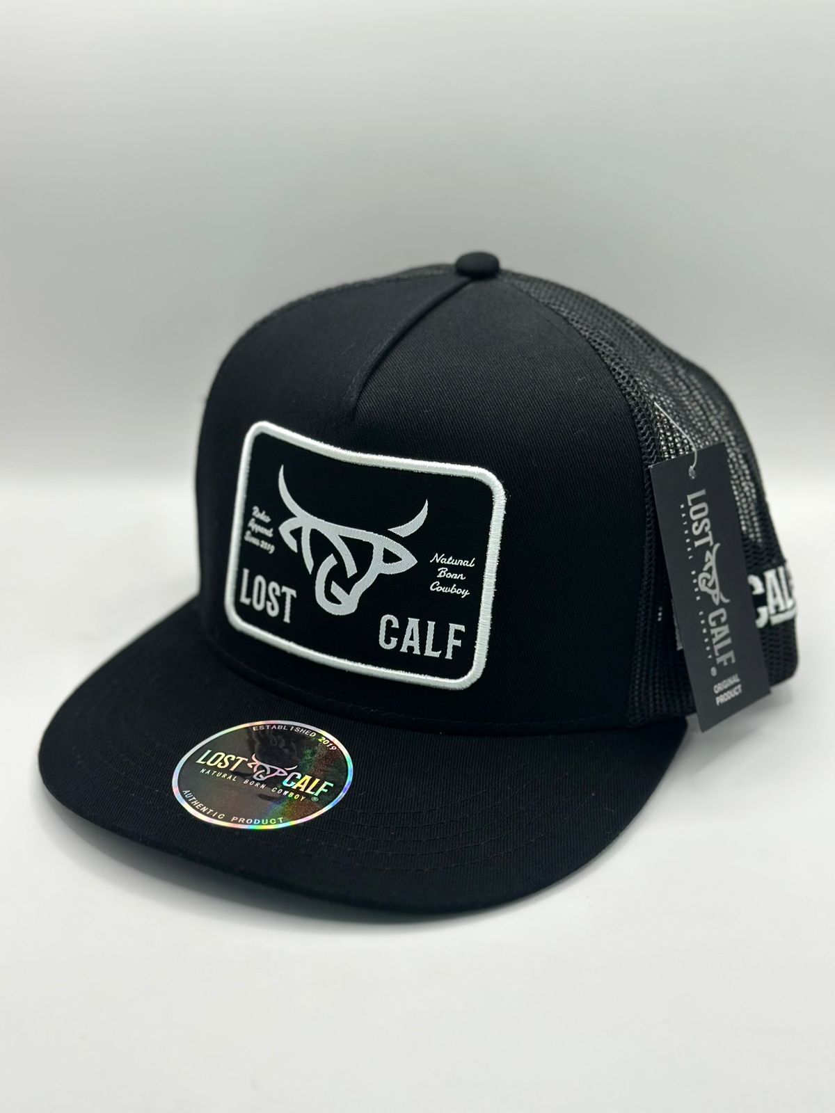 Gorra lostcalf parche black