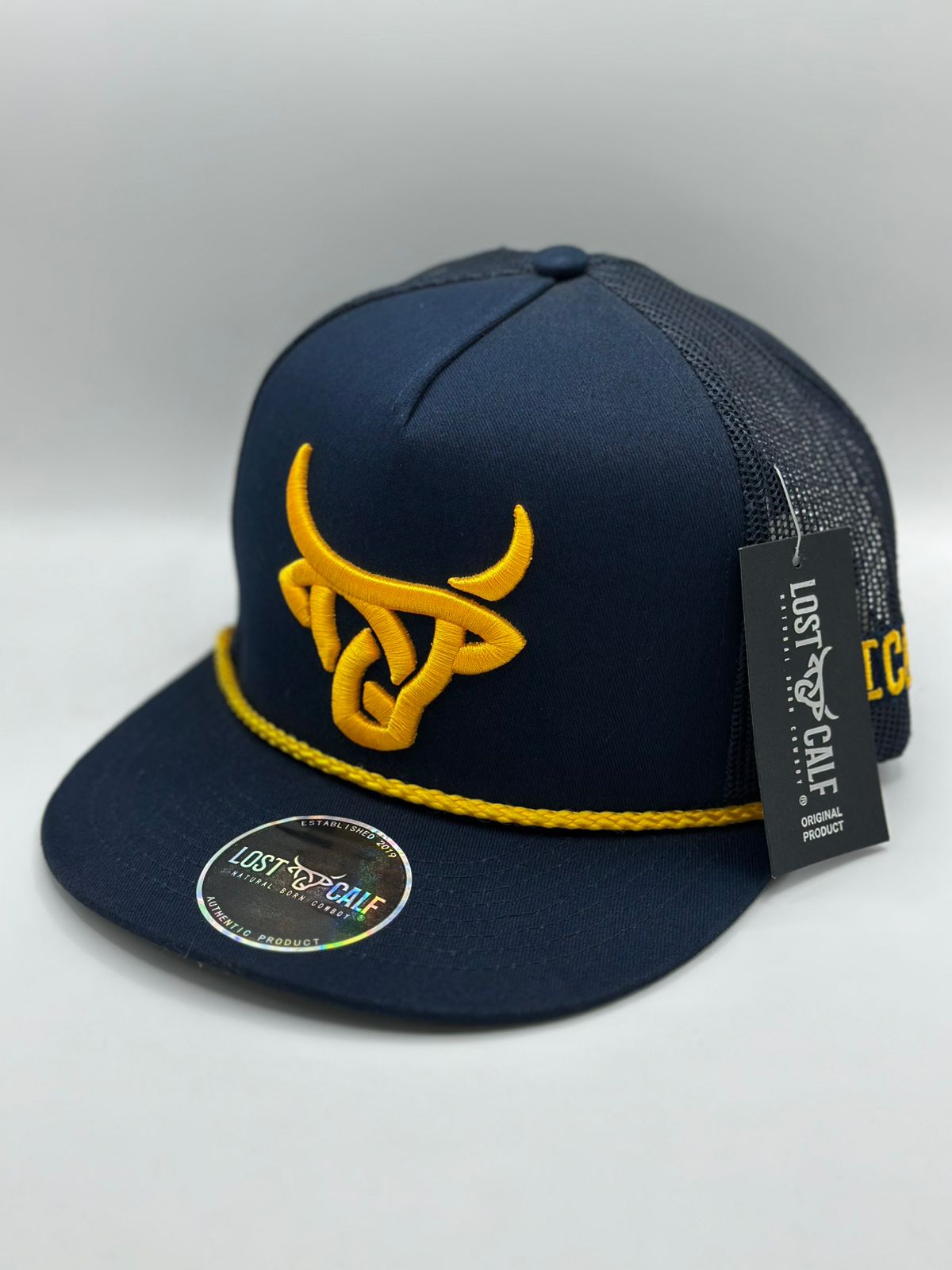 Gorra lostcalf azul marino