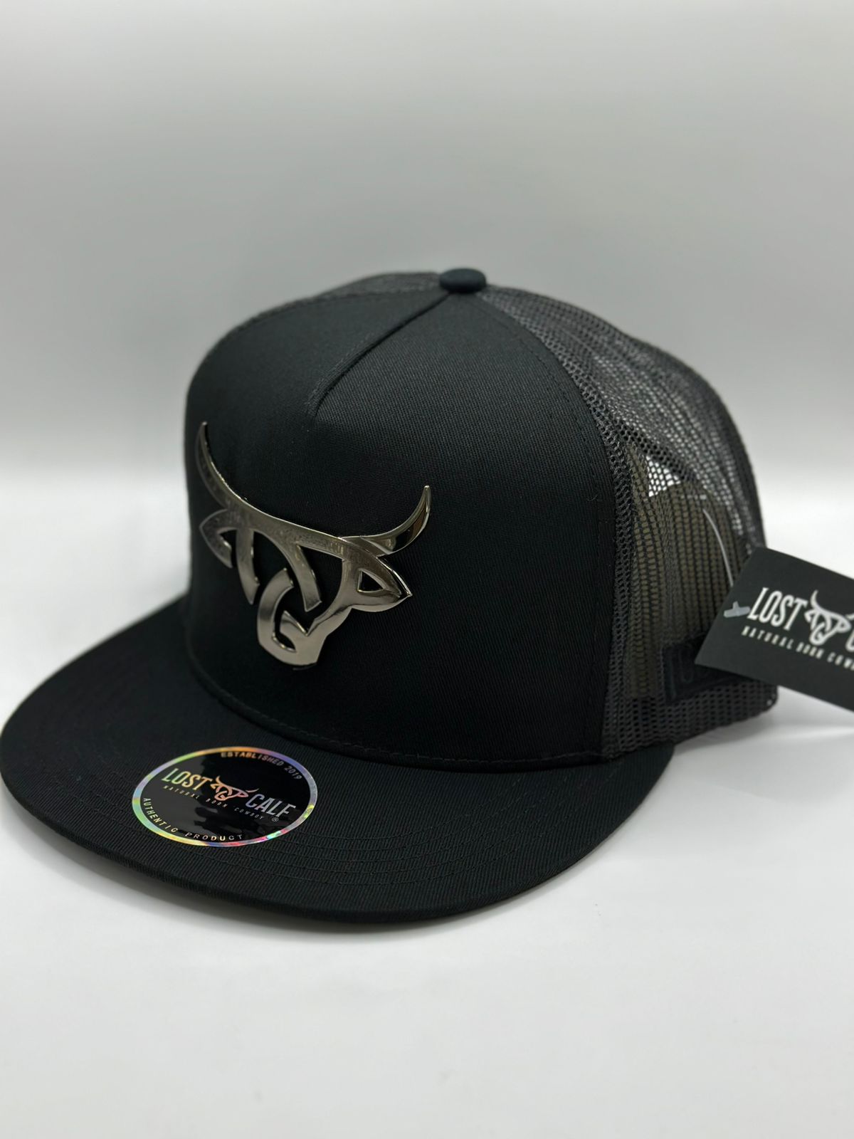 Gorra lostcalf placa black