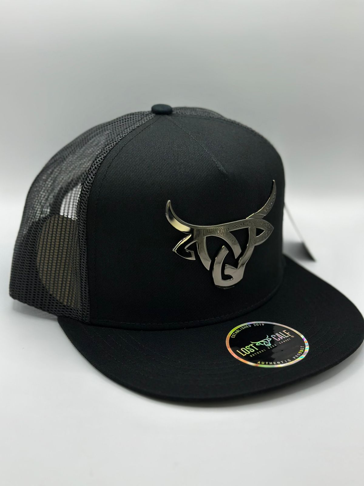 Gorra lostcalf placa black