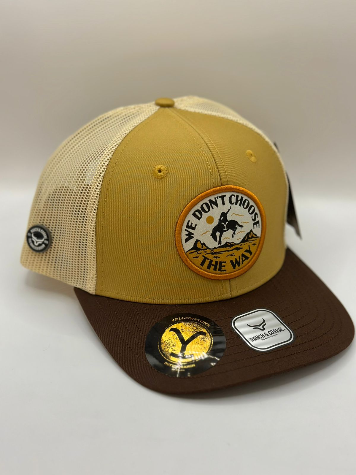 Gorra Ranch & Corral Yellowstone Choco Beige