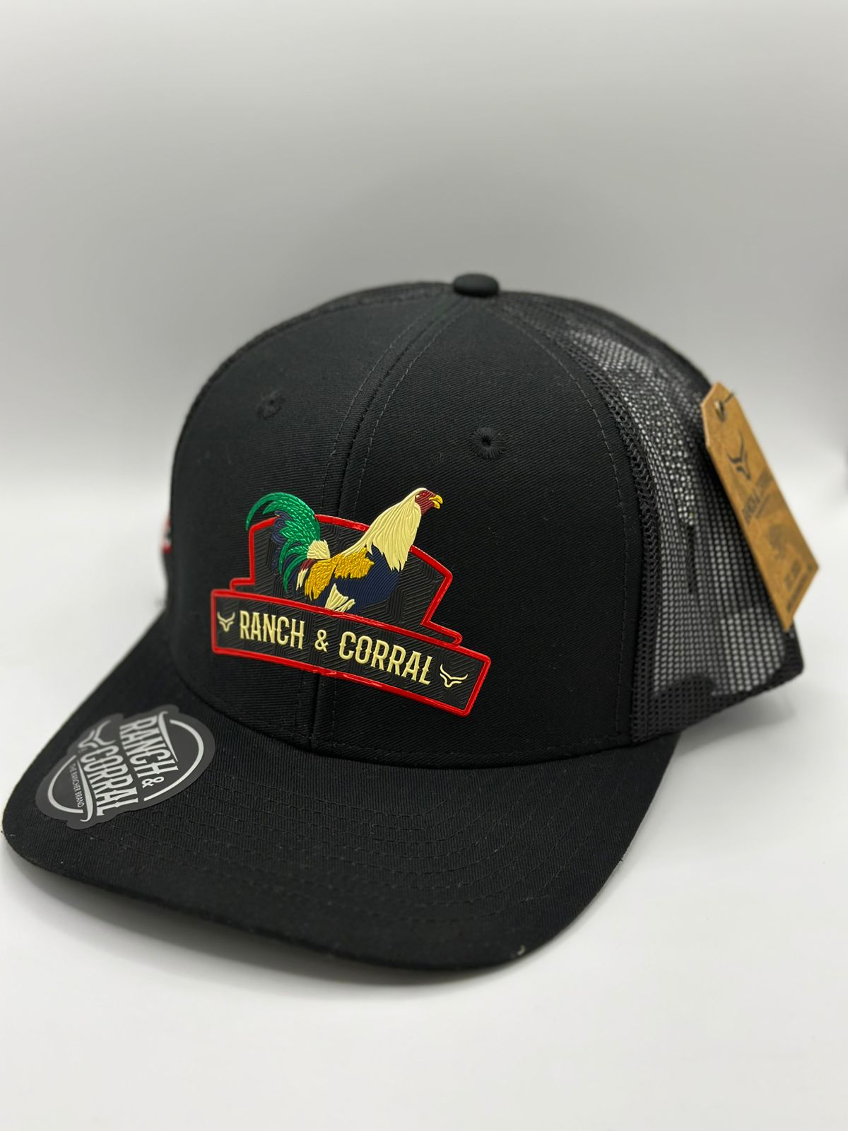 Gorra Ranch & Corral gallo fino