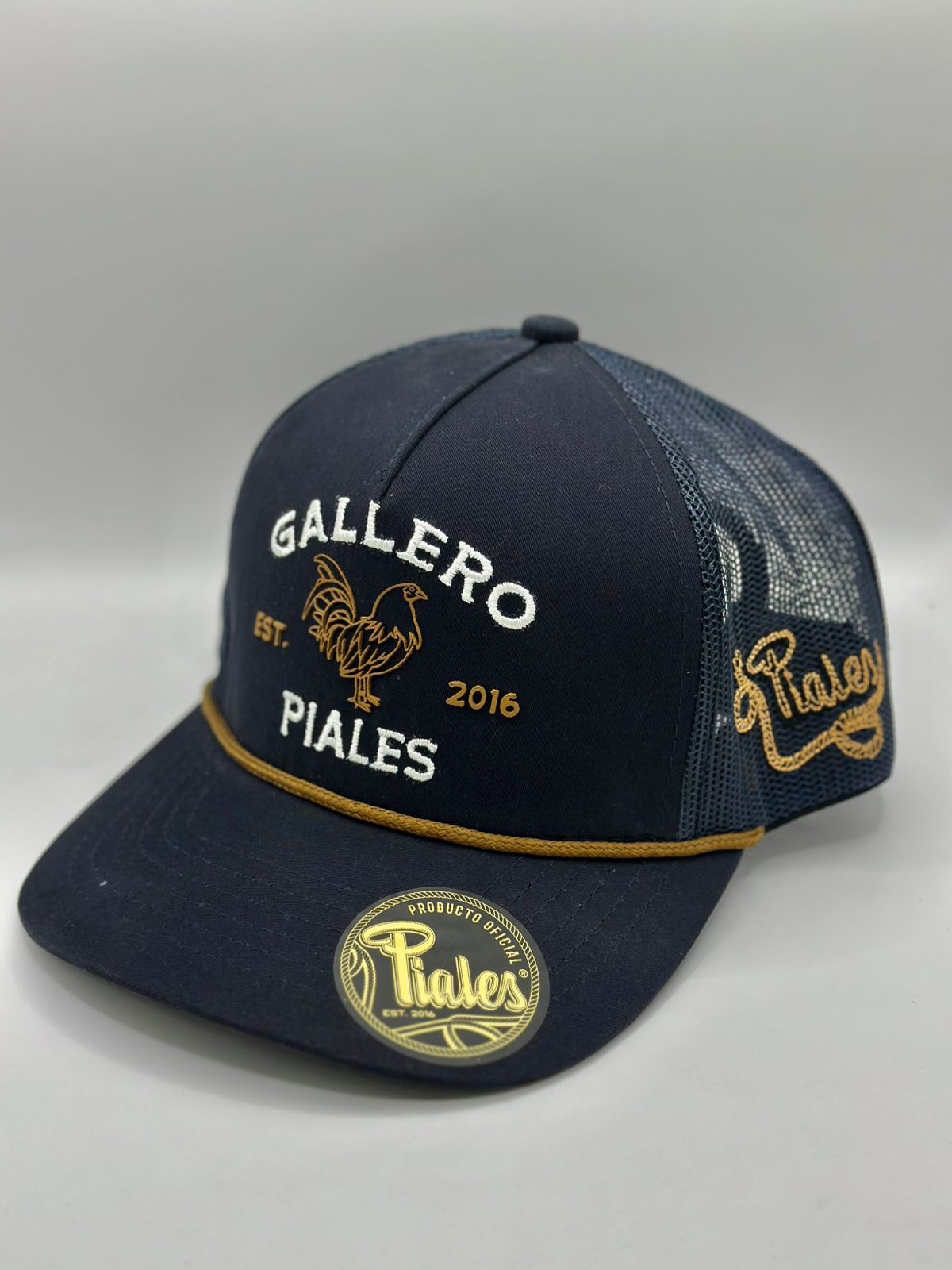 Gorra Piales gallero marino