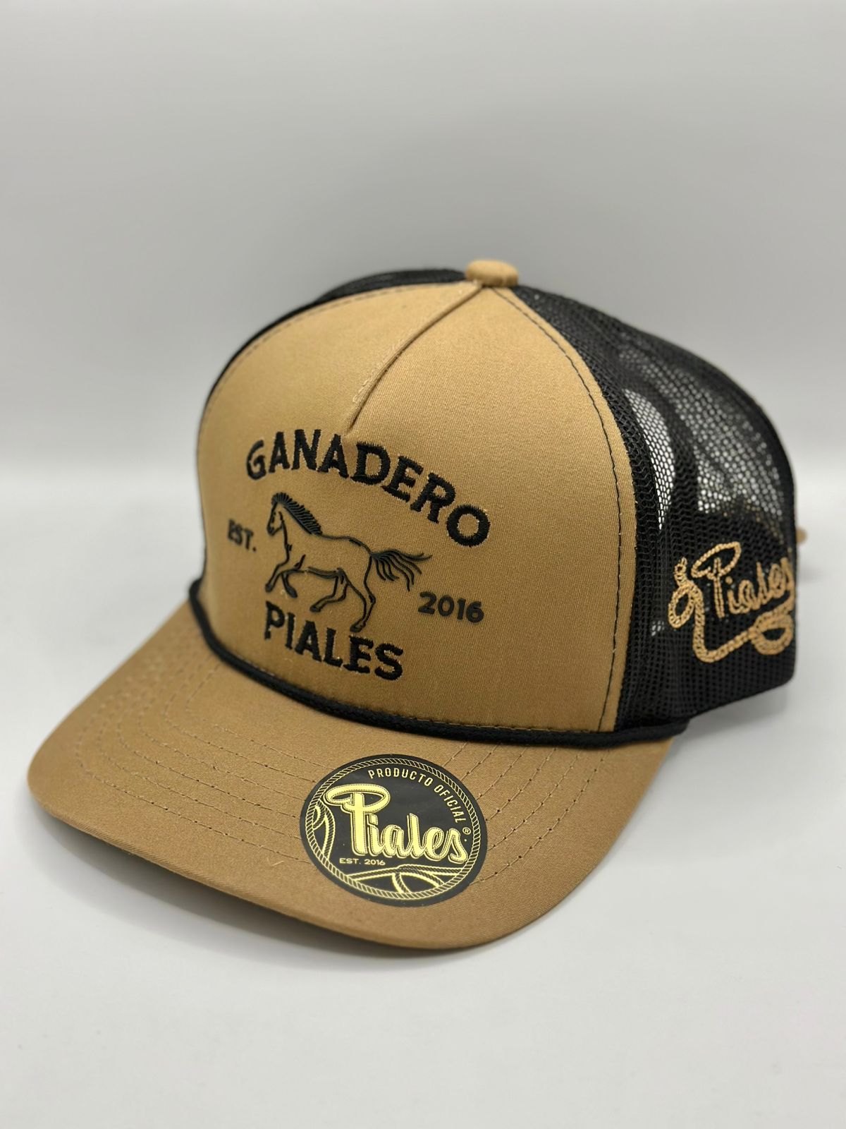 Gorra Piales Ganadero caballo camel