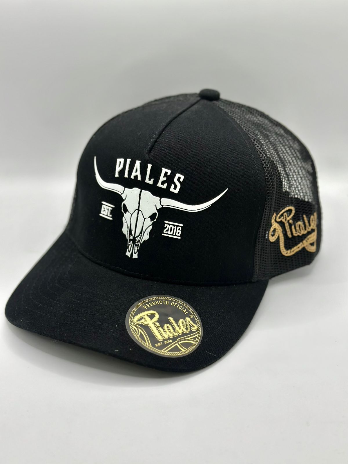 Gorra Piales Longhorn Negro BSC-07