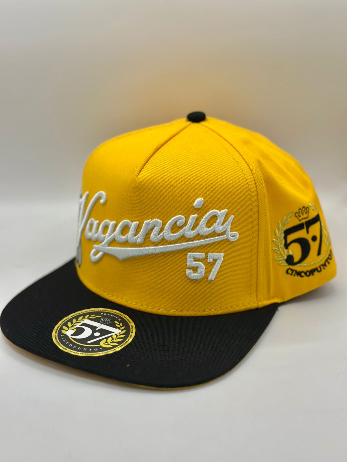 Gorra 5.7 vagancia amarillo