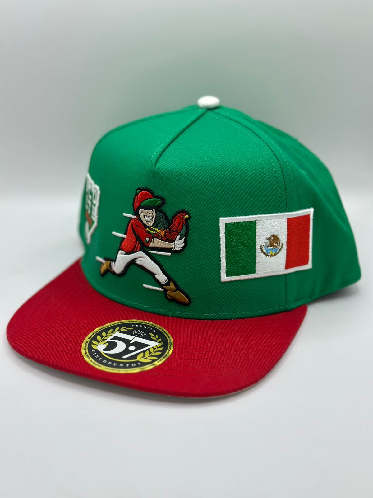 Gorra 5.7 beisbol verde
