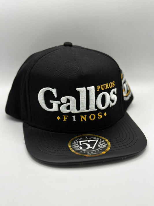 Gorra 5.7 Puros gallos finos black