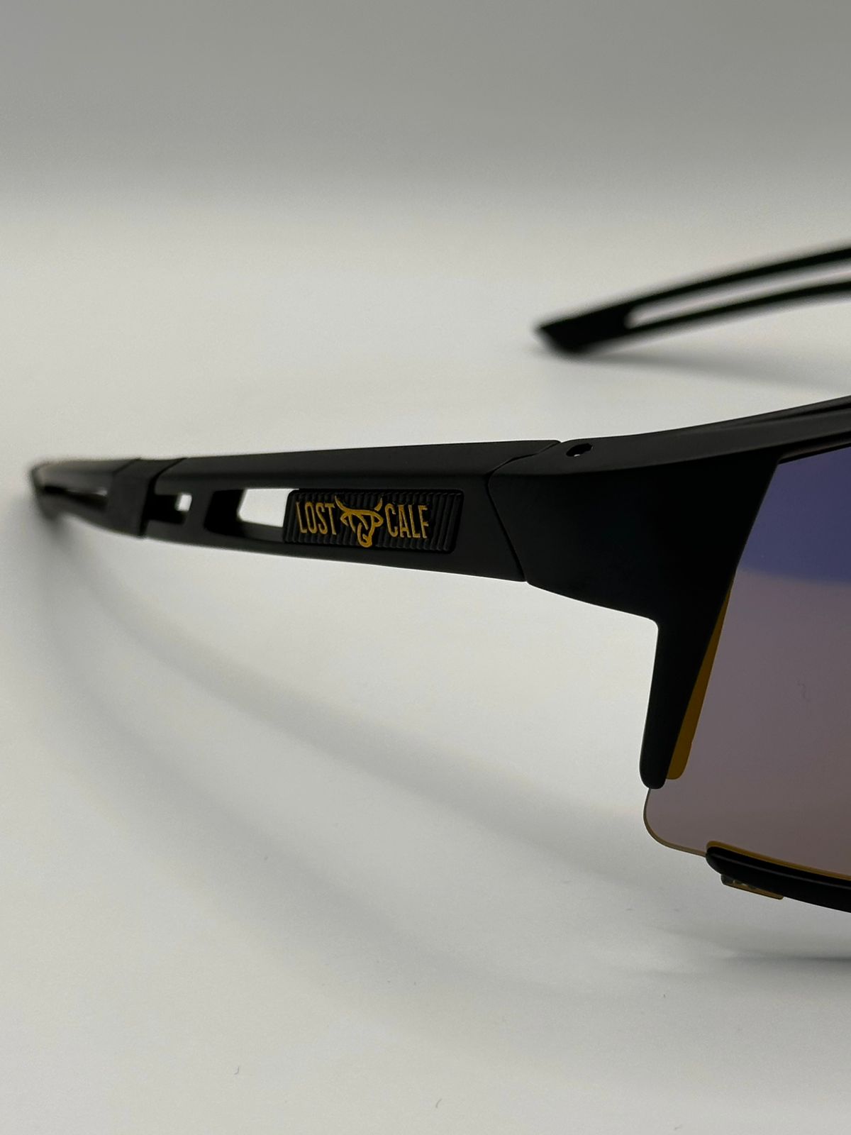 Lentes Lost Calf Raptors Black/Gold