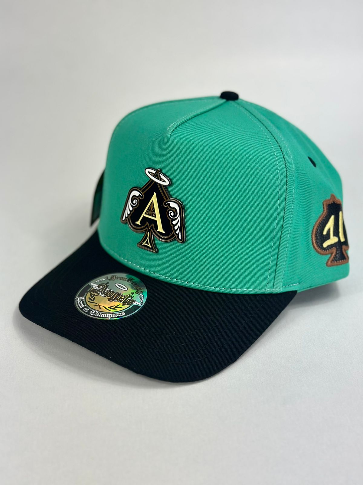 Iron trendy angel green