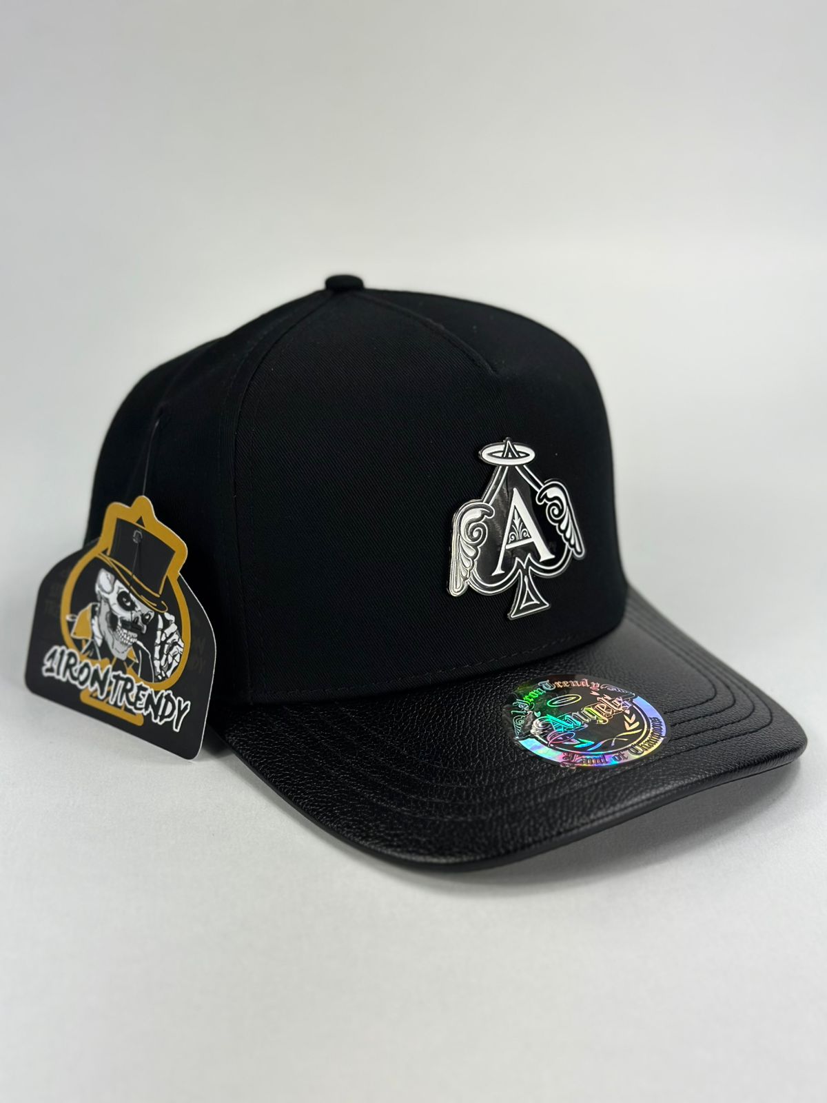 Iron trendy angel black