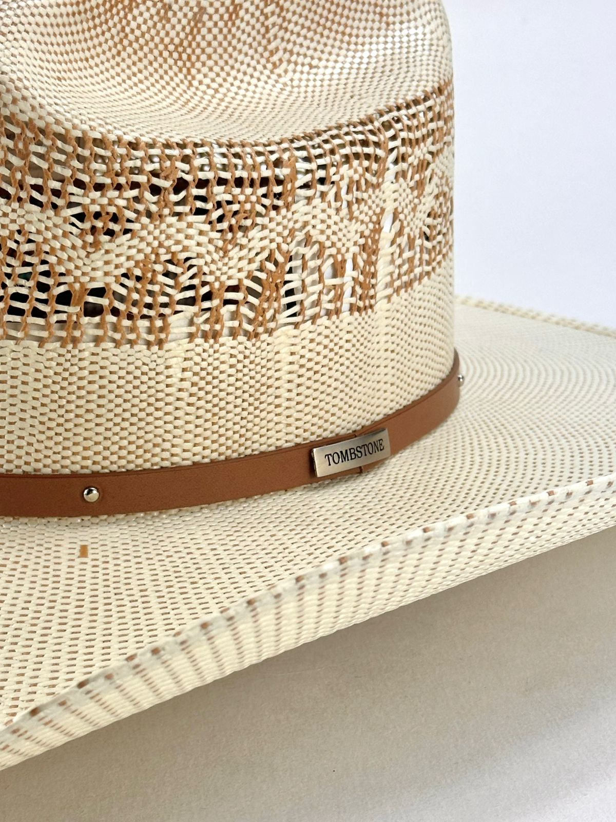 Sombrero Tomsbtone Roper Bangora Bicolor Nat / Tan 08