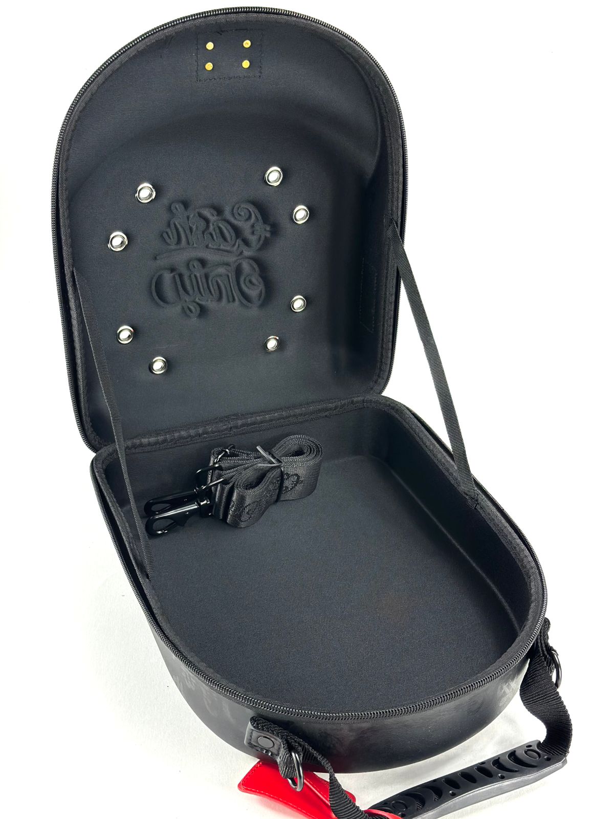 Porta gorras cash only black